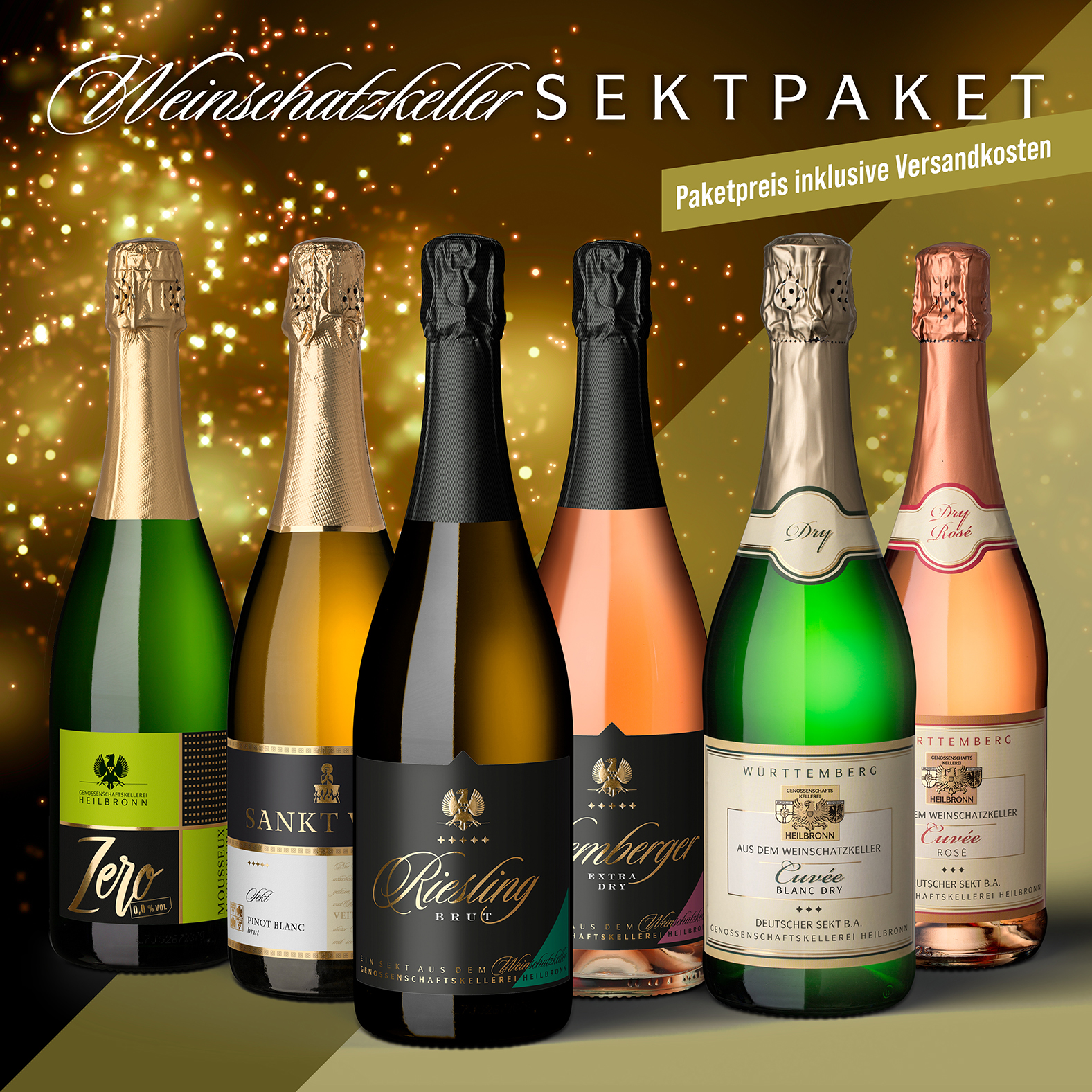 ShopbildSektpaket Probierpaket "Sekt"