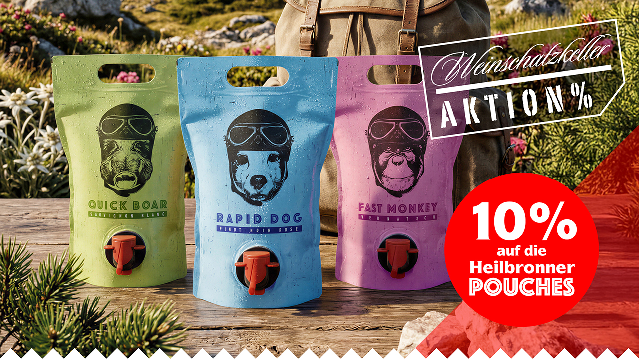 10% Rabatt auf Weinpouches