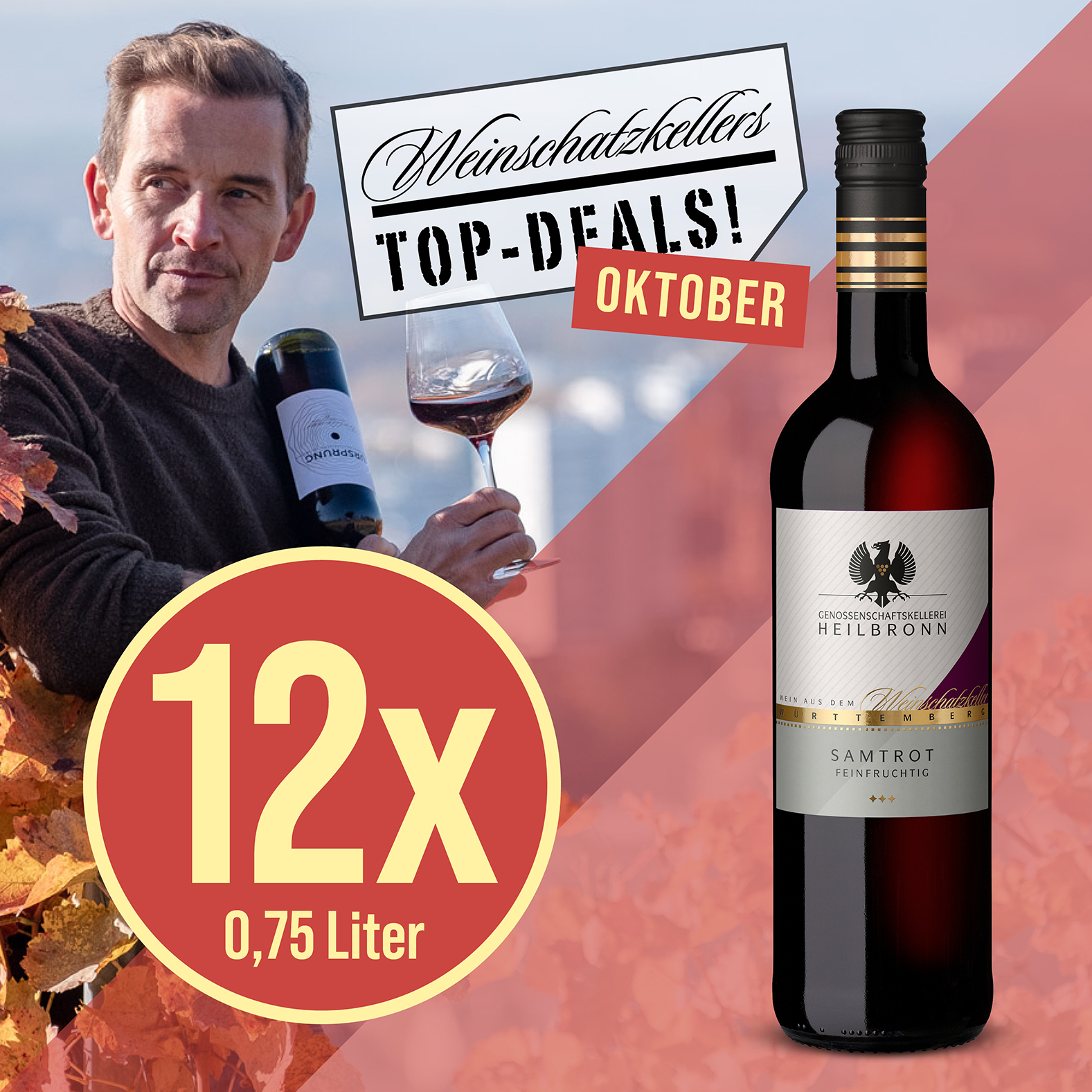 Shopbilder Oktober Top-Deals: 12xSamtrot feinfruchtig