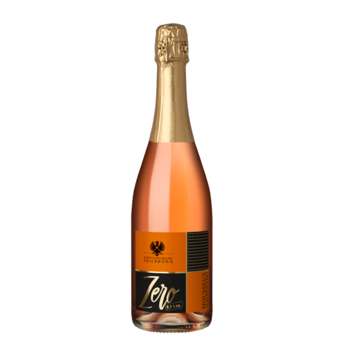 Zero Alkoholfreier Mousseux Rosé - Schäumendes Getränk aus alkoholfreiem Roséwein