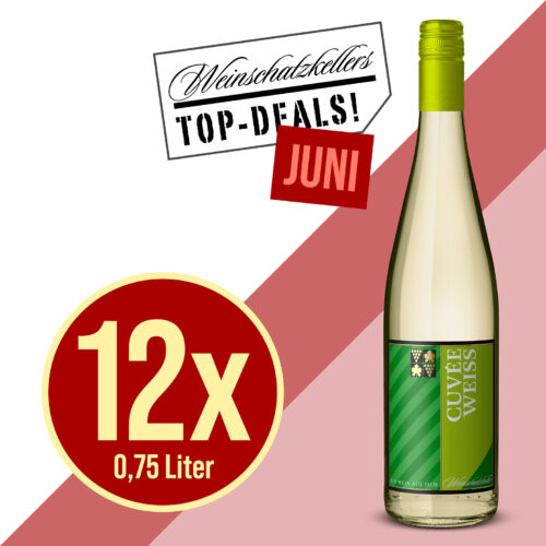 Top-Deals Juni 12xCuvée Weiss