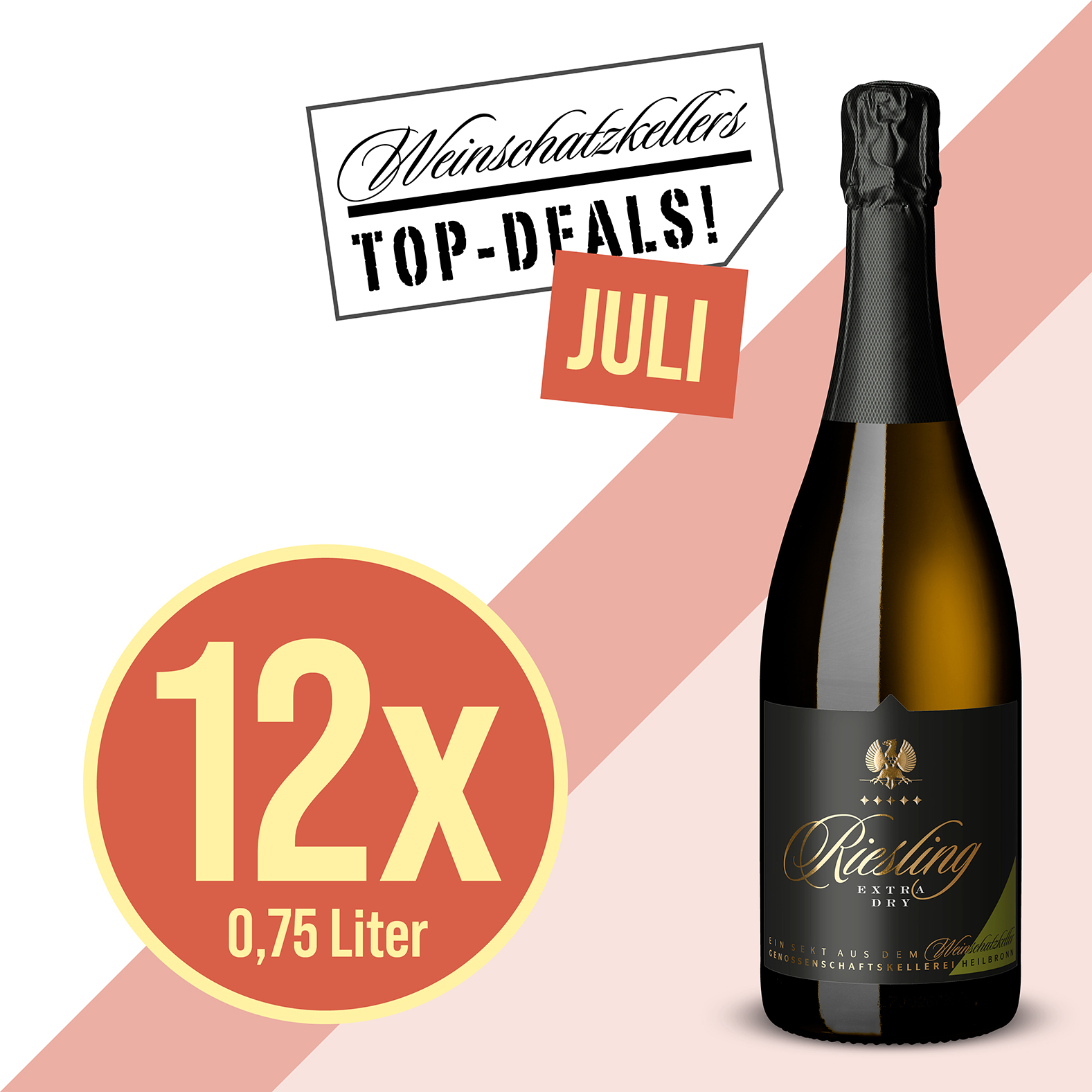 ShopbilderJuli-XD Top-Deals Juli: 12xRiesling Sekt Extra Dry