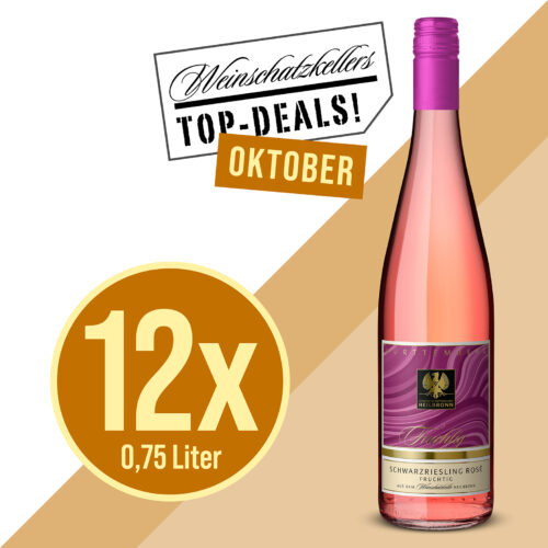 Oktober Top-Deal 12 x Schwarzriesling Rosé